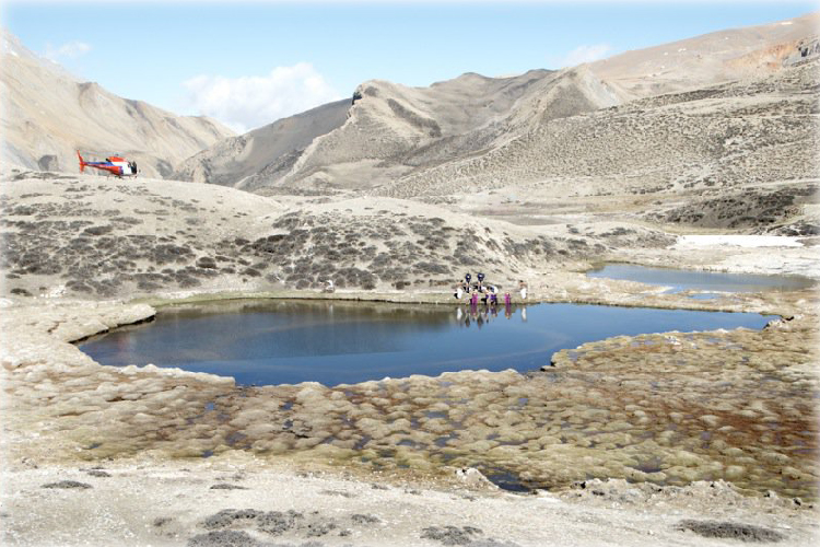 Damodar Kund Tour by Helicopter