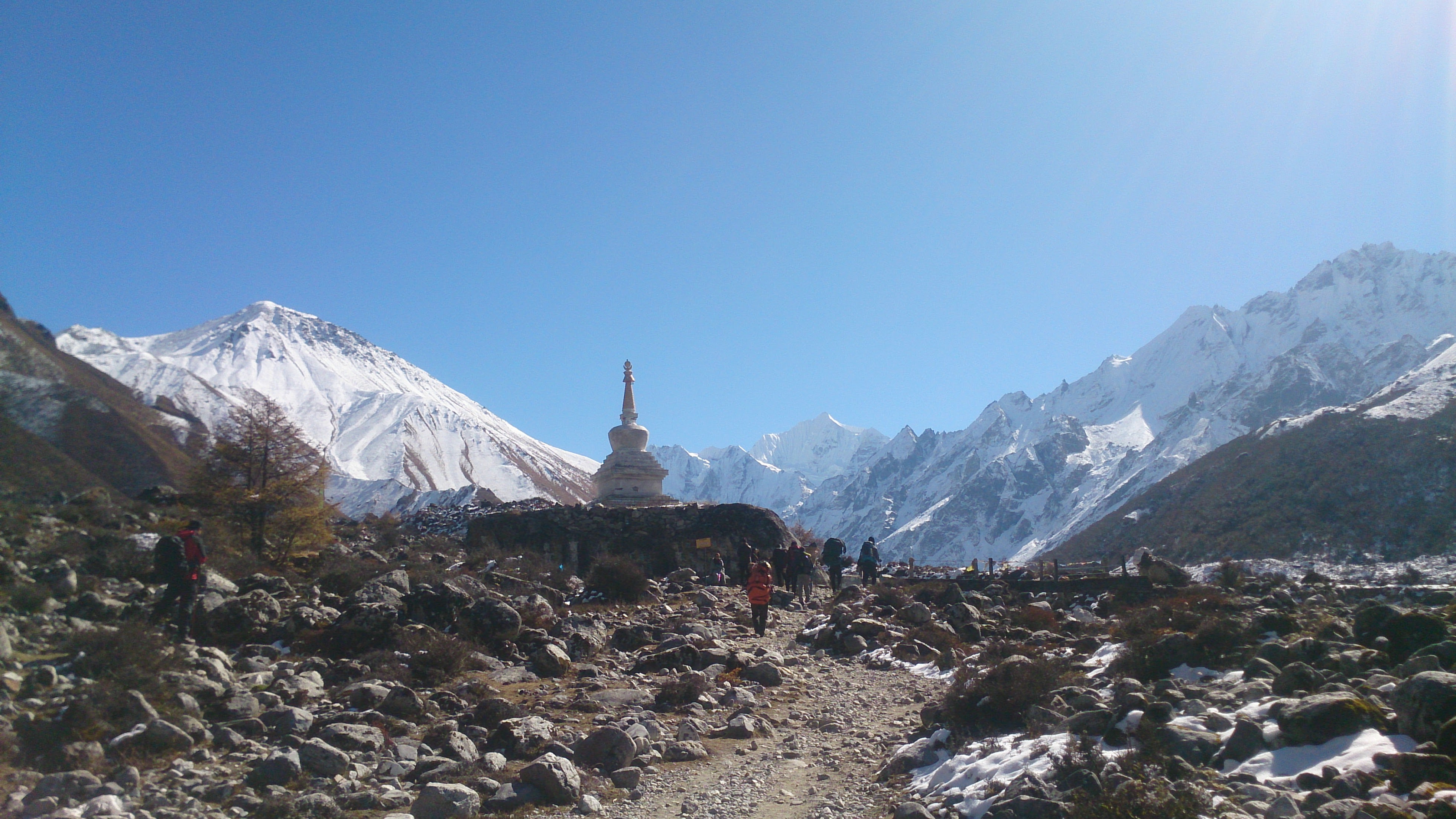 Ganja-La Pass and Naya Kanga Trek